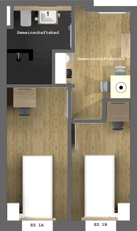 Easy Sleep Apartmenthotel Эргольдинг Экстерьер фото